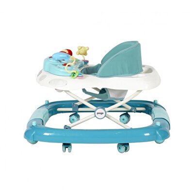 Prego Digo Sallanan Silikon Tekerlekli Bebek Yürüteci