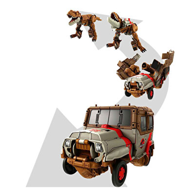 Jurassi̇c World Deği̇şi̇m Seri̇si̇ Dönüşebi̇len T-rex Fi̇gürü
