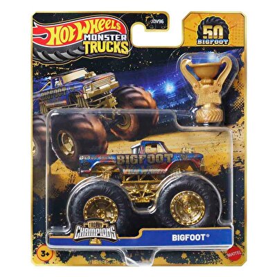 Hot Wheels Monster Trucks Bigfoot Trophy Şampiyonları Bigfoot JDV97