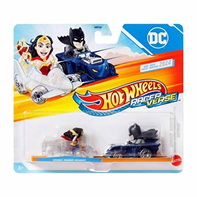 Hot Wheels RaceVerse 2'li Paket Wonder Woman ve Batman