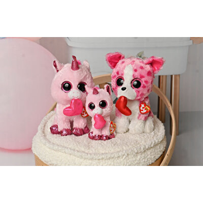 TY Beanie Boos Darling Unicorn Valentine 25 cm.