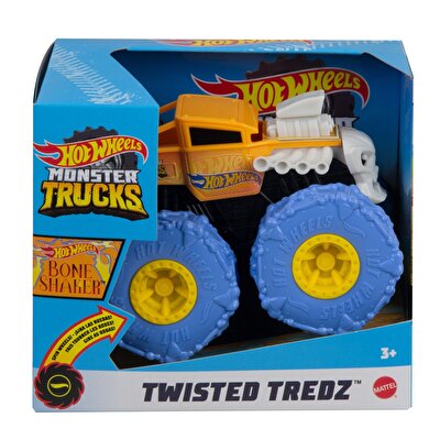 Hot Wheels Monster Trucks 1:43 Çek Bırak Arabalar Bone Shaker GVK45