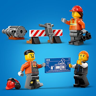 LEGO City Sarı İnşaat Ekskavatörü 60420