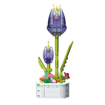 Mega Kri̇stal Çi̇çekler Yapı Blokları Lale