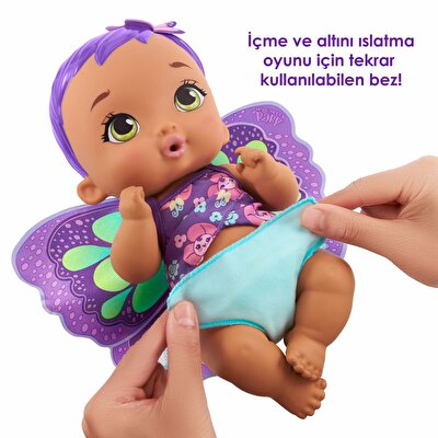 My Garden Baby Kelebek Bebeğimin Bakım Zamanı Mor Saçlı Bebek GYP11