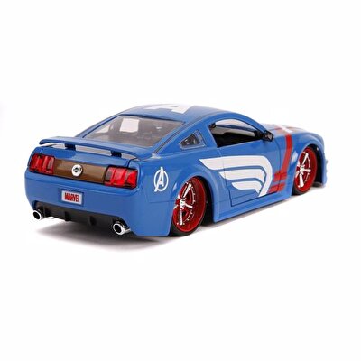 Marvel Captain America 2006 Ford Mustang Gt 1:24