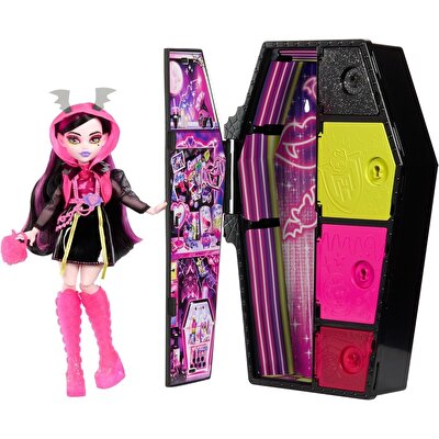 Monster High Gizemli Arkadaşlar Neon 3. Seri Draculaura HNF78