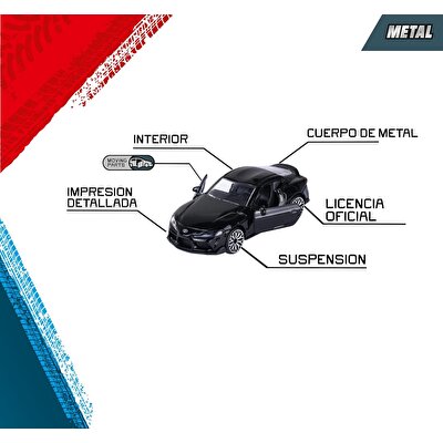 Majorette Black Edition 5'li Araç Seti