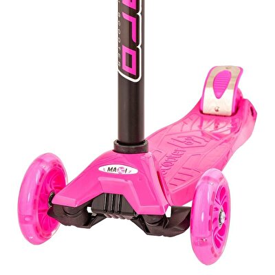 Maxi Işıklı Scooter Fuşya