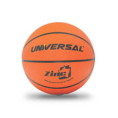 Universal Zinc N7 Kauçuk Basketbol Topu Turuncu