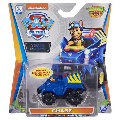 Paw Patrol Die cast Araçlar (Mighty Pups) Dino Rescue Chase