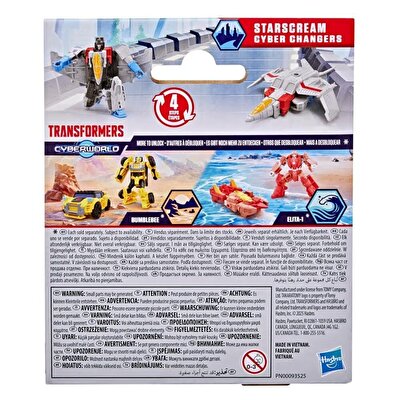 Transformers Cyberworld Cyber Changers Dönüşebilen Starscream G1044