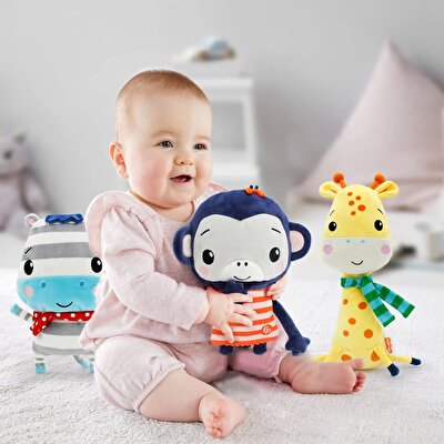 Fisher Price Bebek Peluş Maymun