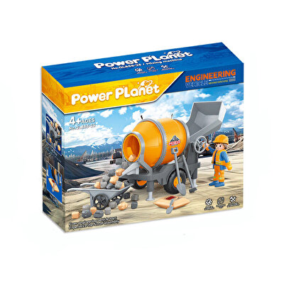 Power Planet Beton Mikseri Oyun Seti