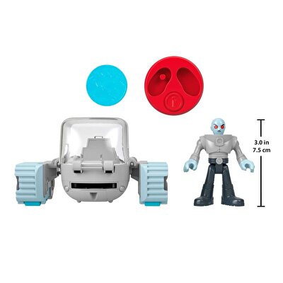Imaginext Dc Super Friends Head Shifters Serisi Mr. Freeze ve Snow Tank HKM28