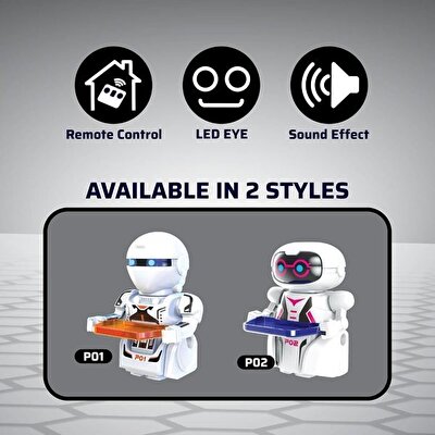 Silverlit Mini Droid Z Kumandalı Robot P01