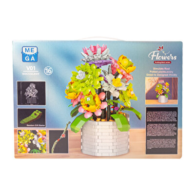 Mega Blok Çiçek Sukulent 1043 Parça
