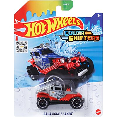 Hot Wheels 1:64 Renk Değiştiren Araçlar Baja Bone Shaker JDN24