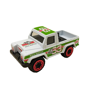 Metal Arabalı Jurassic Era Kauçuk Dinozor Seti Yeşil