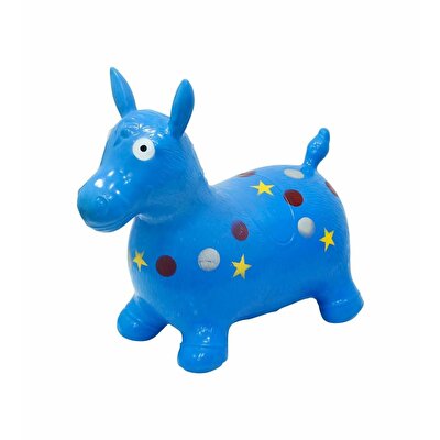 Şişme Zıp Zıp Mavi Eşek