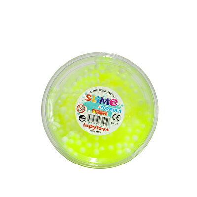 Slime Delux Büyük Köpüklü Sarı 500 ml.