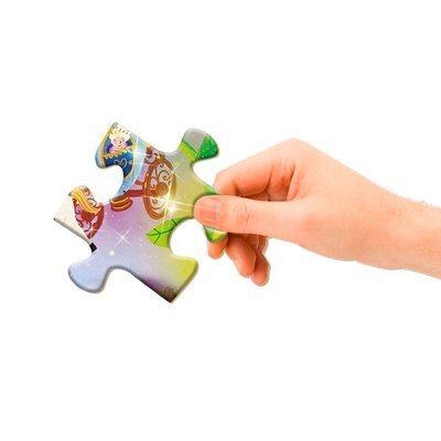 Clementoni Glitter Puzzle Fairy Tales Time 104 Parça