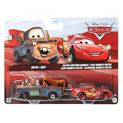 Cars İkili Karakter Araçlar Mater-Cactus Lightning Mcqueen HTX10