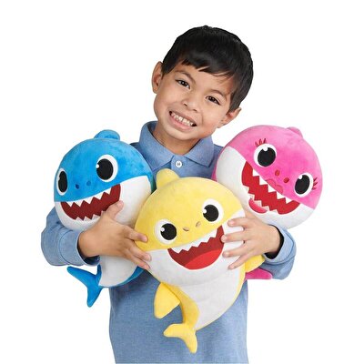 Baby Shark 25cm Sesli Peluş Daddy Shark