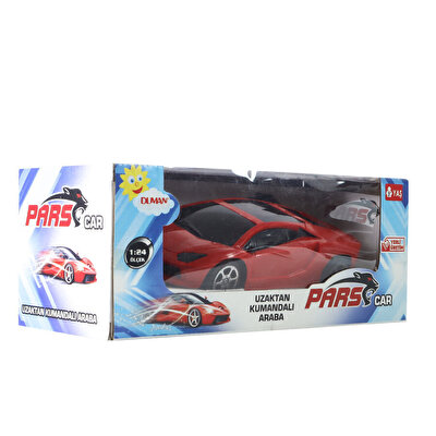 1:24 Pilli Uzaktan Kumandalı 2 Fonksiyonlu Kırmızı Pars Lamborgini