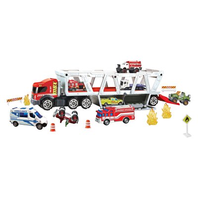 Matchbox Taşıyıcı İtfaiye Aracı Oyun Seti GWM23