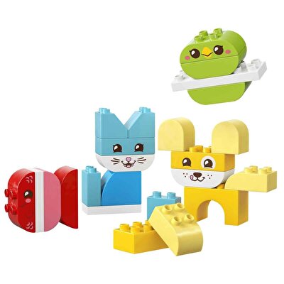 LEGO DUPLO İlk 3'ü 1 Arada Yaratıcı Sevimli Hayvanlar 10477