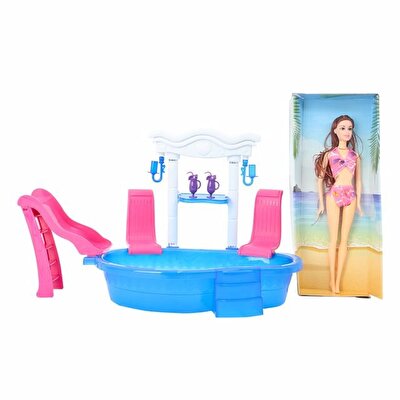 Alissa Havuz Seti Pembe Mayolu