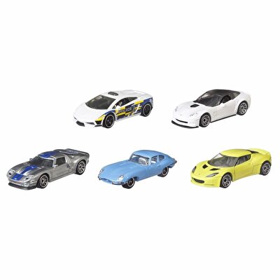 Matchbox Beşli Araba Seti City Mbx Exotic HCJ01