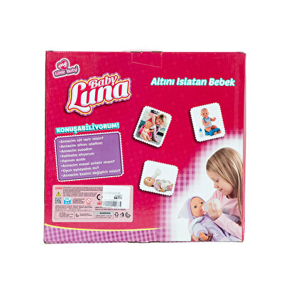 Baby Luna Altını Islatan Yemek Setli̇ Bebek Kaplumbağalı Elbi̇se