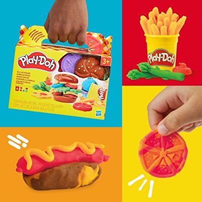 Play Doh Yiyecek Şekilleri Oyun Hamuru Barbekü Seti G1615