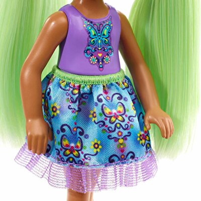 Barbie Dreamtopia Chelsea Prenses Bebekler Yeşil Saçlı GJJ95