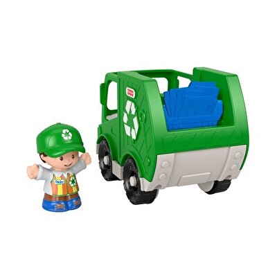 Fisher Price Little People Araçlar Geri Dönüşüm Kamyonu GMJ17
