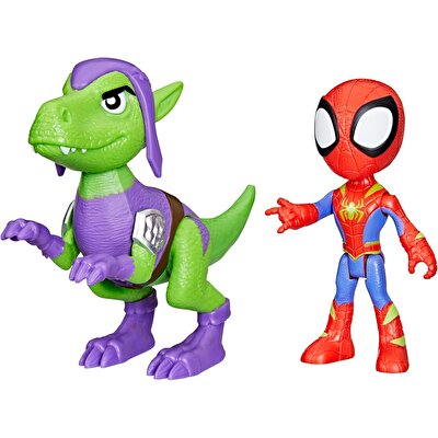 Spidey And His Amazing Friends Dino Webs Spidey & Goblin Raptor G0120