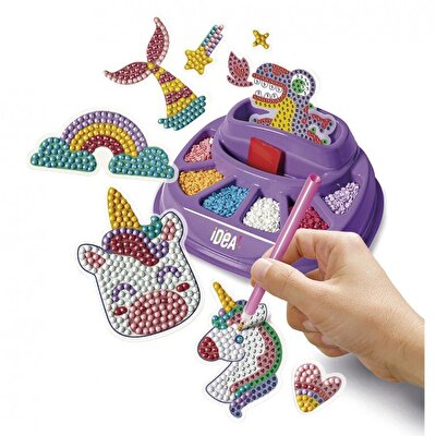 Clementoni Idea Işıltılı Tasarım Seti Fantastik Sanat Seti