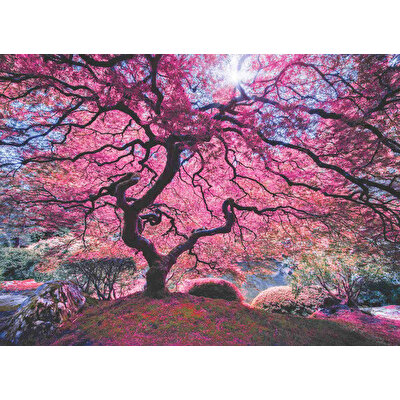 Anatolian Puzzle 1000 Parça Pink Tree