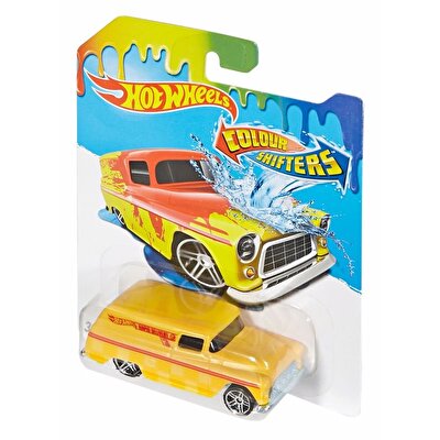 Hot Wheels 1:64 Renk Değiştiren Arabalar 55 Chevy Panel Van BHR17