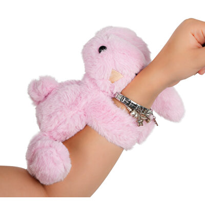 Sarılan ve Kucaklayan Tavşan Pembe