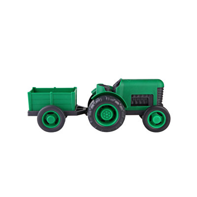 Let's Be Child Römorklu Traktör Yeşil