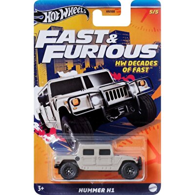 Hot Wheels Fast & Furious Temalı Arabalar Hummer H1 HRW45