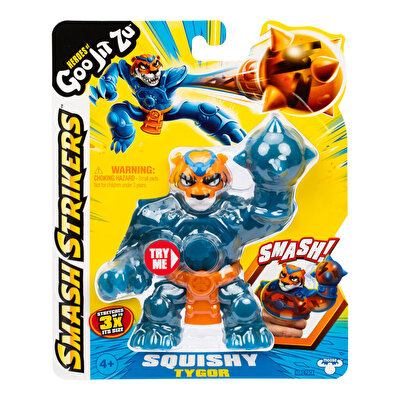 Goojitzu Smash Strikers Figür Squishy Tygor