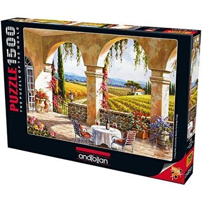 Anatolian Puzzle 1500 Parça Şarap Evi Wine Country Terrace