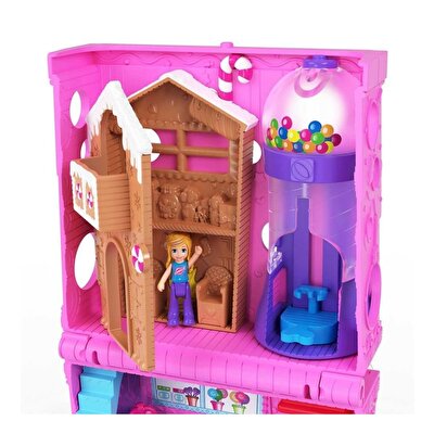Polly Pocket Pollyville Şeker Dükkanı Oyun Seti HNB03