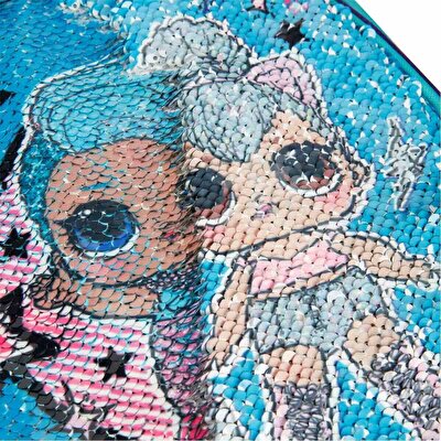 L.O.L. Anaokulu Çantası Pullu Mavi