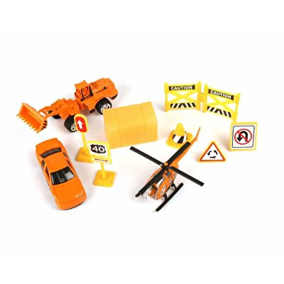 Metal İnşaat Set 10 Parça