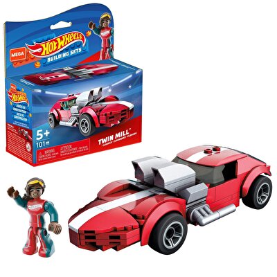 Mega Construx Hot Wheels Blok Araçlar Serisi Twin Mill HDJ90